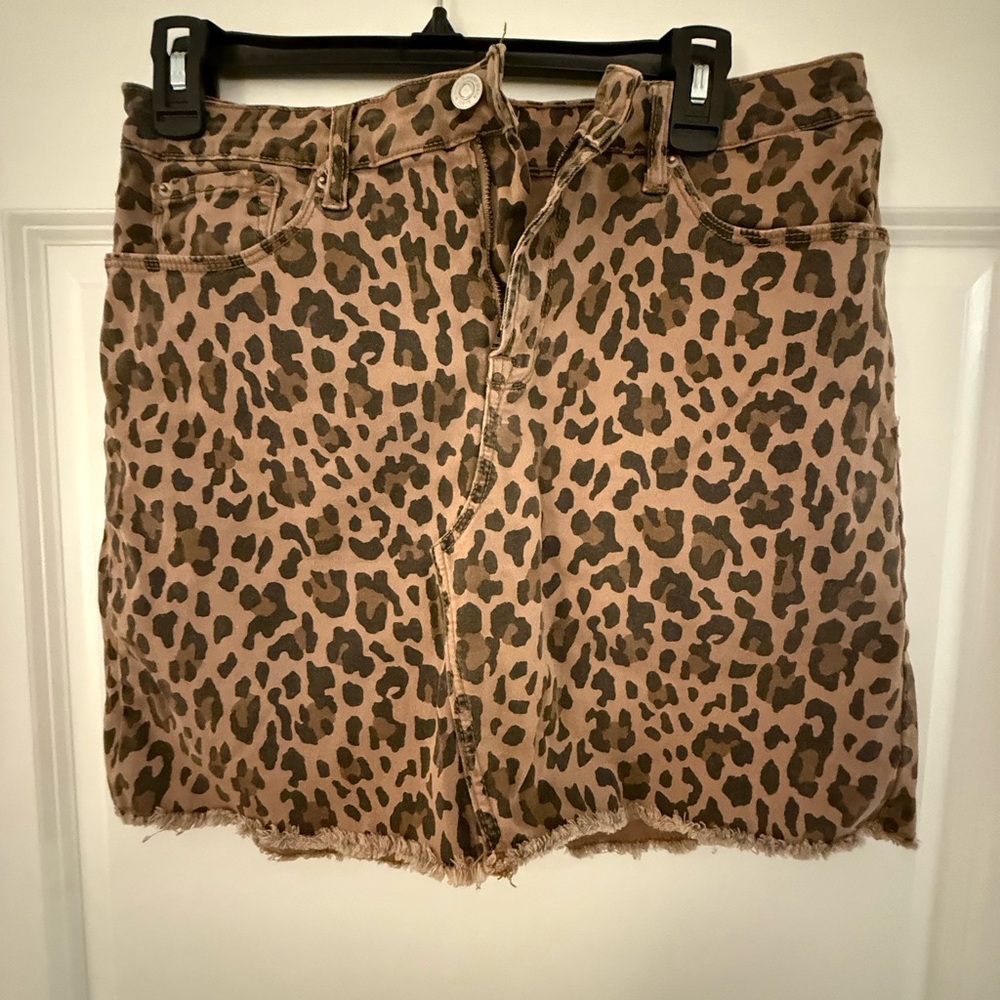 Kensie Animal Print Skirt